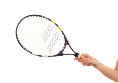 kadın tenis raketi ile