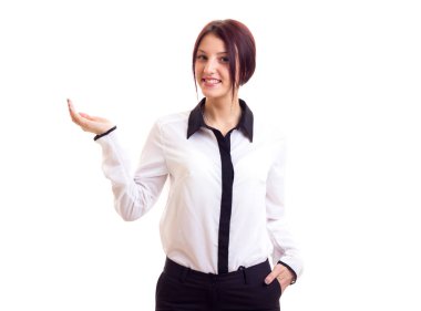 Genç kadın iş kadını