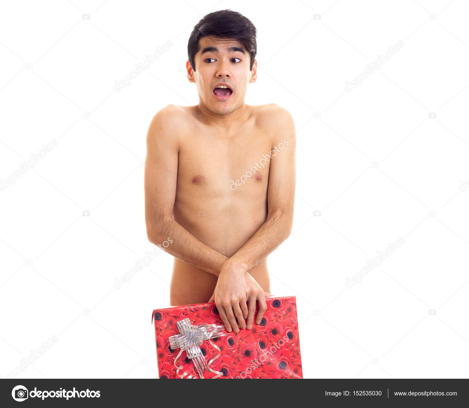 chico joven desnudo