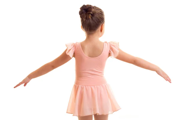 Маленька дівчинка, танці — стокове фото