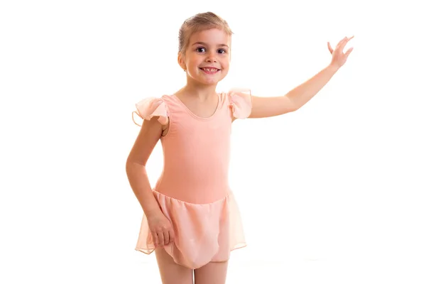 Little girl dancing — Stock Photo, Image