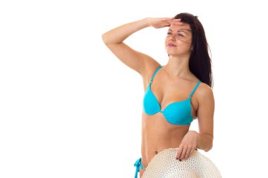 Kadın şapka takım elbise Yüzme içinde