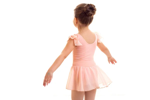 Kislány táncol — Stock Fotó