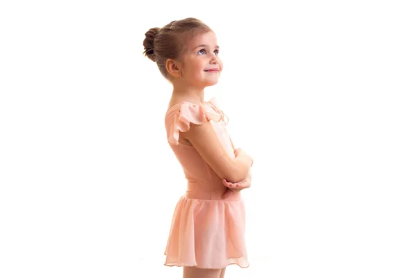 Kislány táncol — Stock Fotó