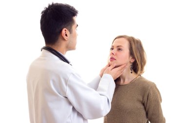 İncelenirken onun hasta doktor