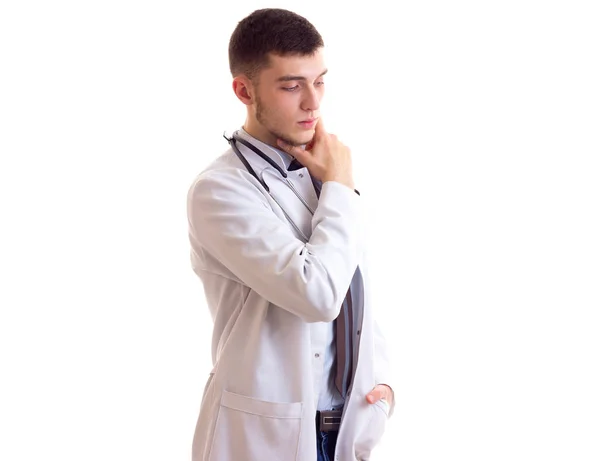 Joven vestido de doctor — Foto de Stock