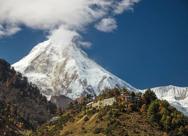 Montaje Manaslu. Himalaya, Nepal . Imagen De Stock