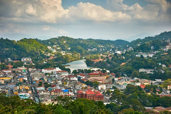 Város Kandy, Sri Lanka — Stock Fotó