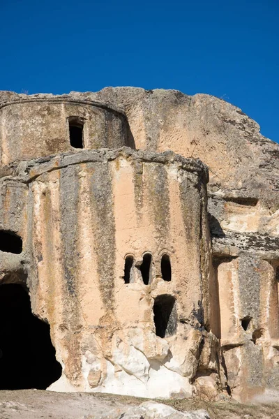 Antiga igreja bizantina no vale frígio — Fotografia de Stock