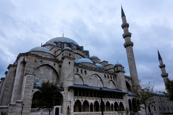 Mesquita Suleymaniye em Istambul Fotos De Bancos De Imagens