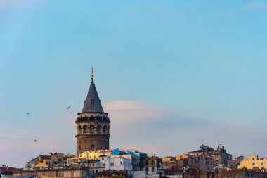 Galata Kulesi ve Binalar çevresinde