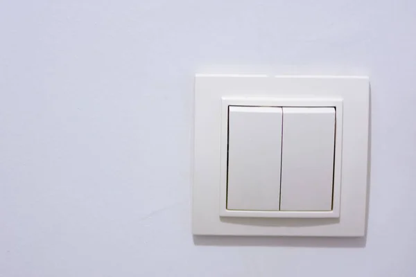 Tiro de close-up do interruptor à direita — Fotografia de Stock
