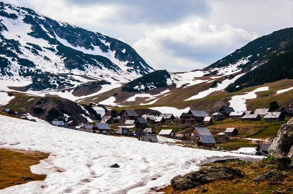 Vranica küçük evler — Stok fotoğraf