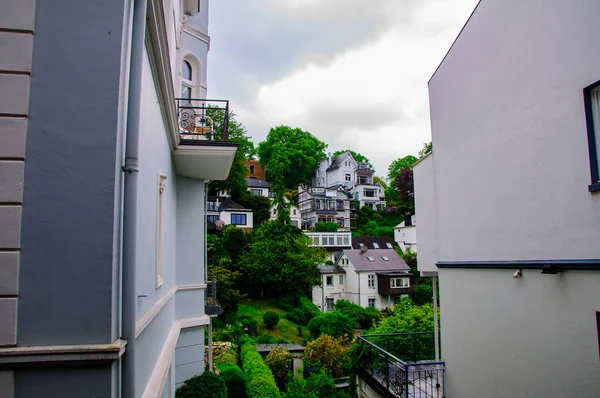 Hamburg nachbarschaft blankenese — Stockfoto