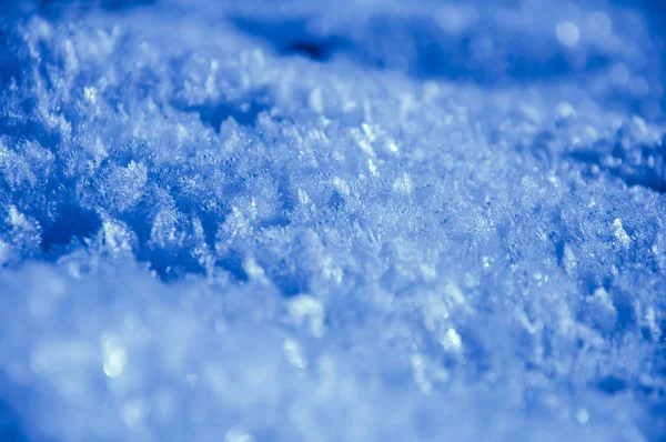 Afbeelding Van Het Oppervlak Vallende Sneeuw Maken Mooie Textuur — Stockfoto