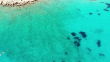 Bodrum 'daki körfezin Arial görünümü