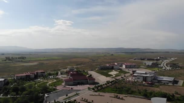 Arial kilátás Erenler egy része a város Afyonkarahisar — Stock videók