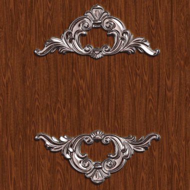 Dekoratif süsleme çerçeve