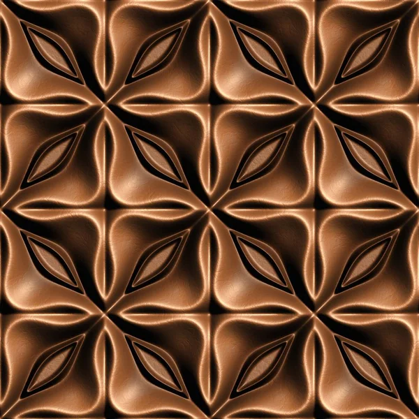 Brown Skin seamless background pattern. — Stock Photo, Image