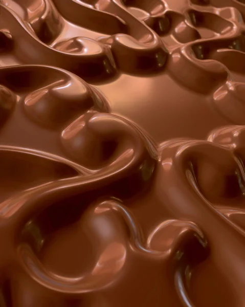 Çikolata Arkaplan Deseni — Stok fotoğraf