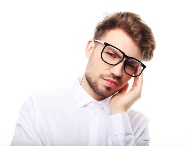 İşadamı basınç baş ağrısı endişe vurguladı