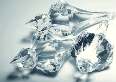 aksesuarlar, küçük şeffaf kristal