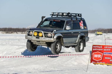 Off-Road araç içerisinde yıllık yarışmalar sırasında