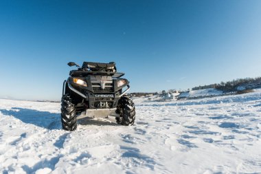 Off-Road araç içerisinde yıllık yarışmalar sırasında