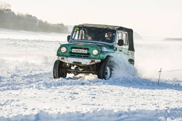Off-Road araç içerisinde yıllık yarışmalar sırasında