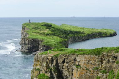 Cape Tobisina deniz cliff