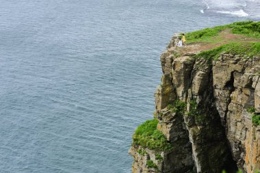 Cape Tobisina deniz cliff