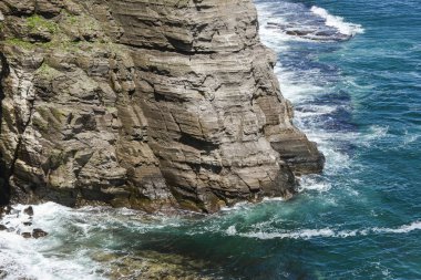 Cape Tobisina deniz cliff