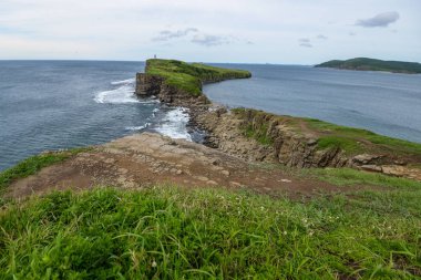 Cape Tobisina deniz cliff