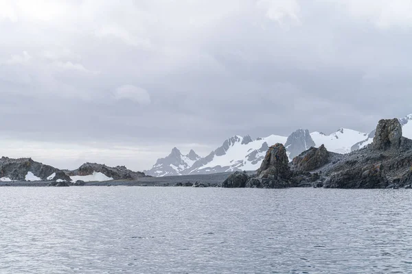 Mer Antarctique iceberg côte en Antarctique Pôle Sud — Photo