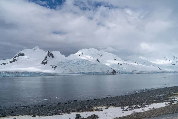 Mar Antártida costa iceberg en Antártida polo sur —  Fotos de Stock