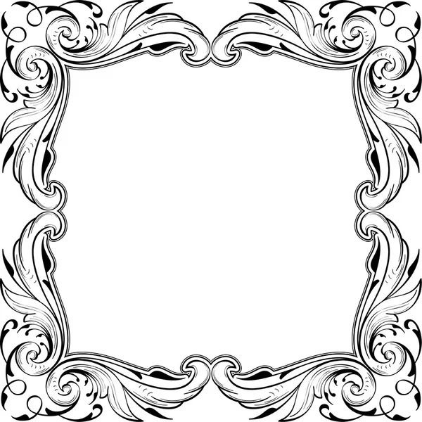 The adornment frame — Stock vektor