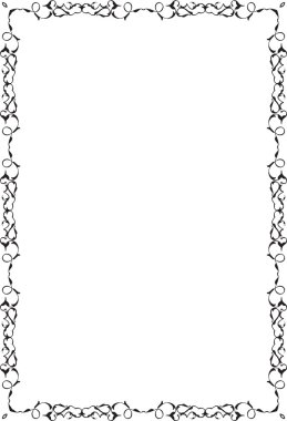 Süslü lüks çerçeve