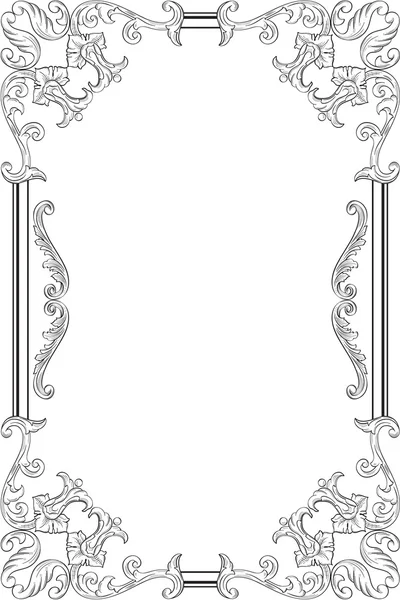 The adornment frame — Stockový vektor