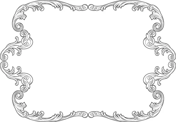 Ornate decor page — Stockový vektor