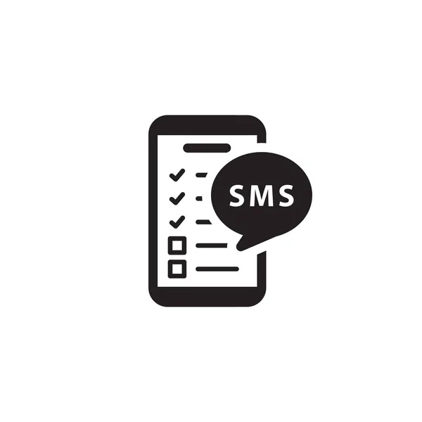 Нагадування по Sms та медичних послуг значок. — стоковий вектор