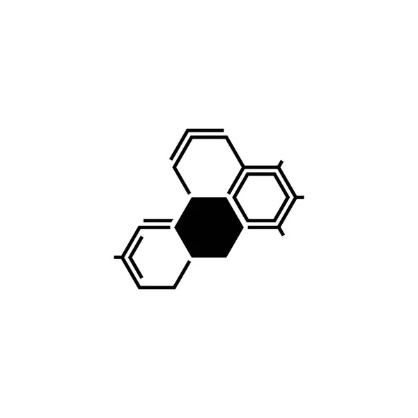 Biochemie pictogram. Platte ontwerp. — Stockvector