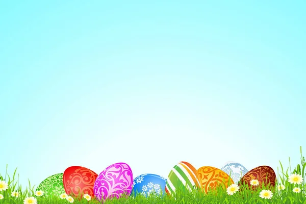 Easter Holiday Background — Stock Vector