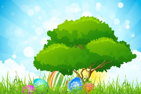 Easter Holiday Background — Stock Vector