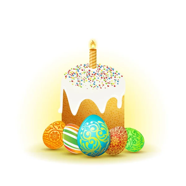 Easter Holiday Background — Stock Vector