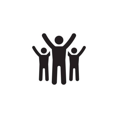 Başarı simgesi. İş kavramı. Düz tasarım.