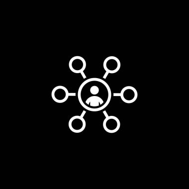 Geçerli görevleri simge. İş kavramı. Düz tasarım.