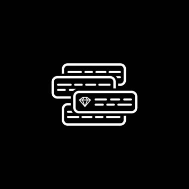 Internet pazarlama simgesini.