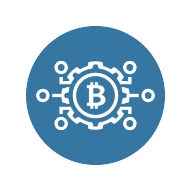 Bitcoin simgesi mekaniği.