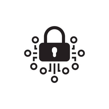 Şifreleme simgesi. Teknoloji.