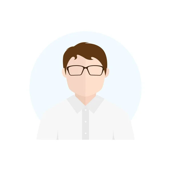 Estilo plano personaje Avatar icono — Vector de stock